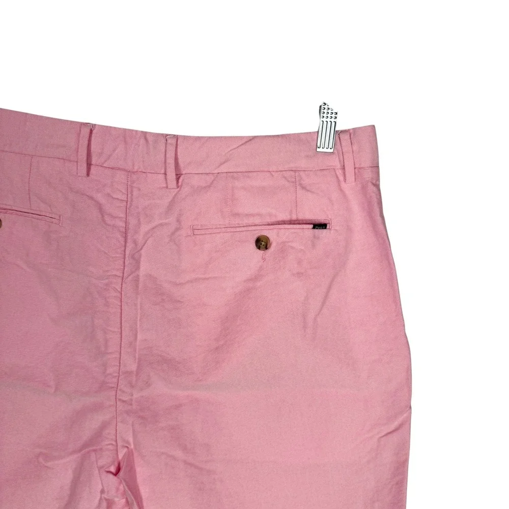 Polo Ralph Lauren Chino Shorts 36 Pink‎ Classic Fit 9